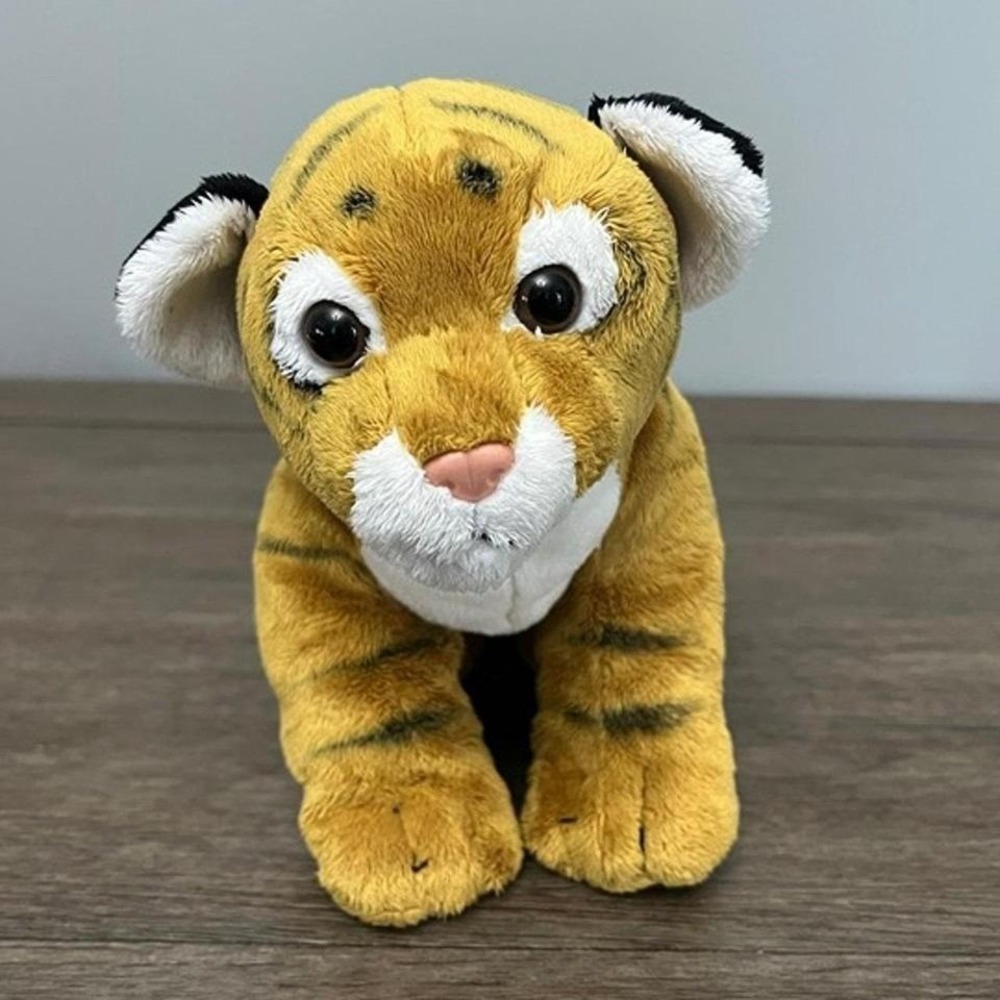 Kids Preferred Tiger Cub Plush Stuffed Animal Allergy Friendly 6" Striped 2005